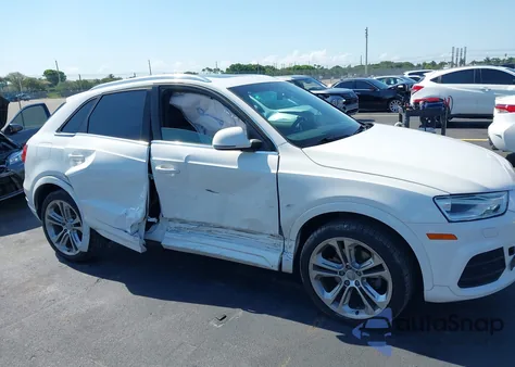 2016 Audi Q3 2.0T Premium Plus from USA, damaged, VIN WA1BFCFS0GR014028